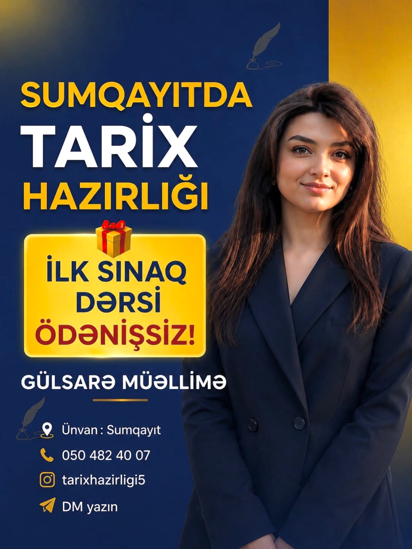 Gülsarə Müəllimə - Tarix Hazırlığı